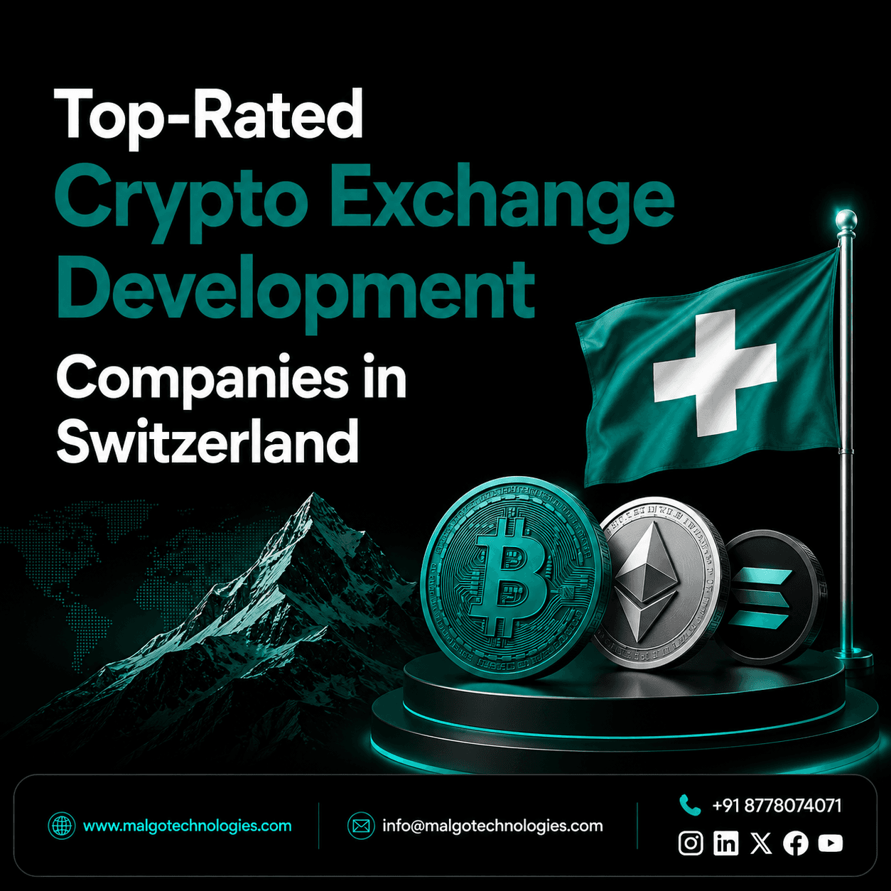 Top-Rated Crypto Exchange Development Companies in Switzerland 