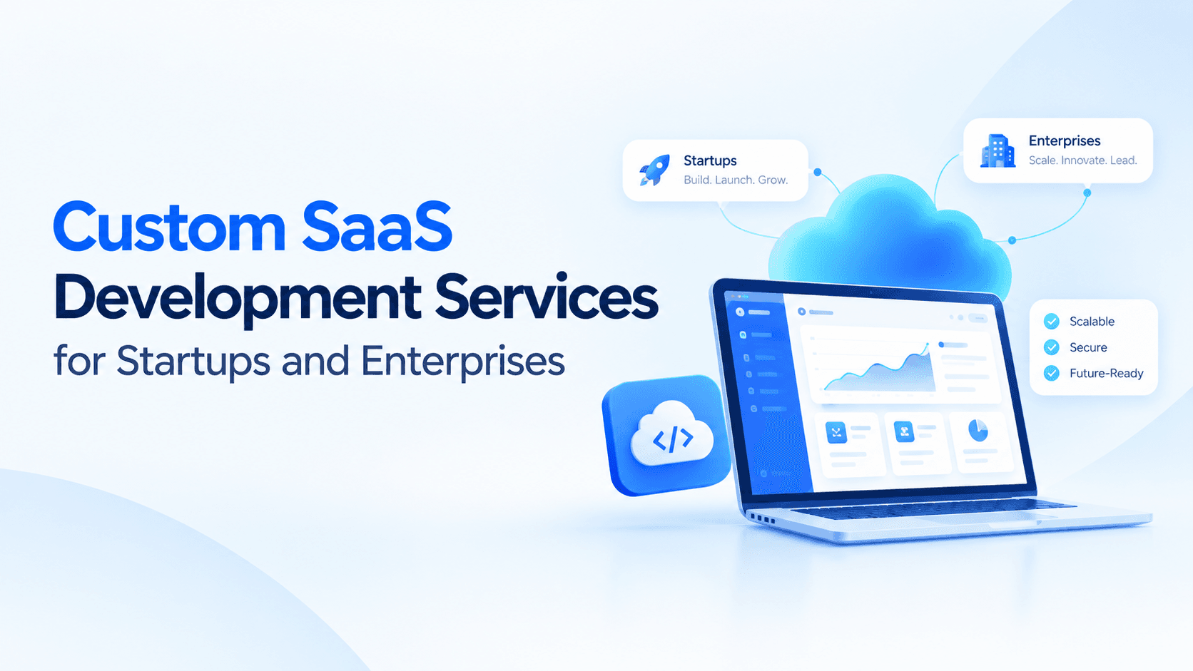 Custom SaaS Development Services for Startups and Enterprises
