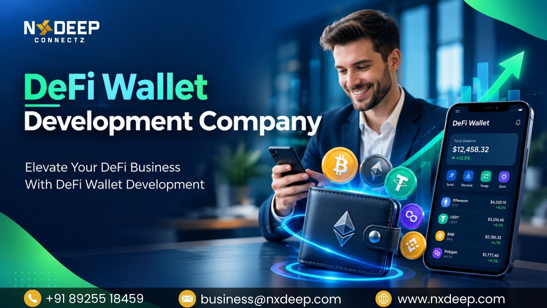 Launch Smarter Digital Finance With DeFi Wallet Development 