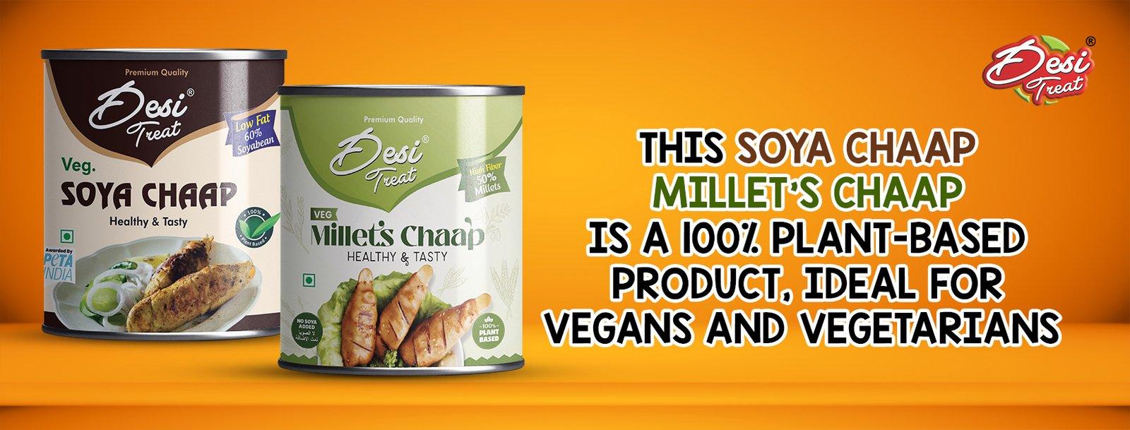 Vegan soya Chaap Is best meat alternative full of nutrition
