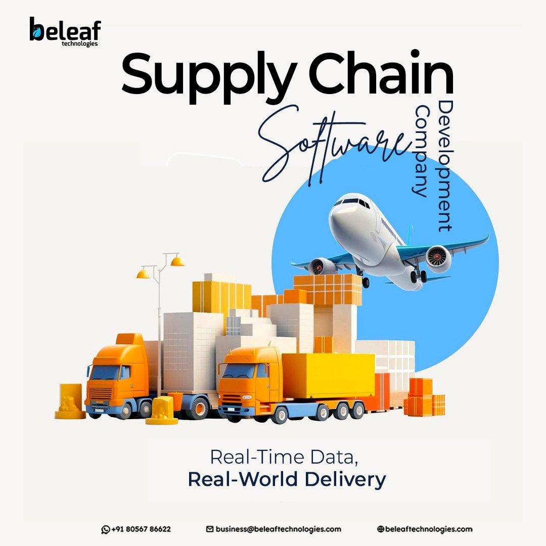 Best Supply Chain Software Development With Beleaf Technologies