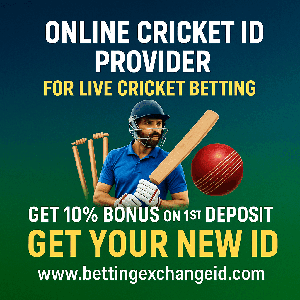 Join Online Cricket Betting with ID