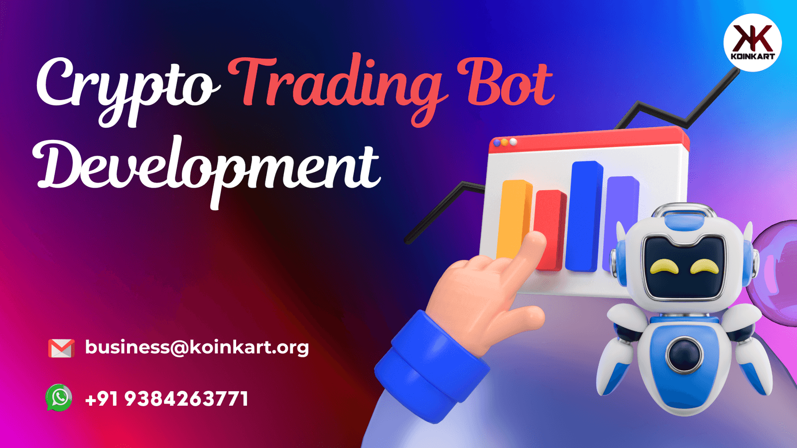 Custom Crypto Trading Bot with our Advanced features