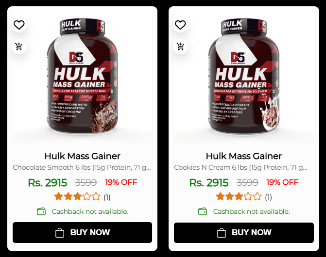Bulk Up the Right Way with My Daily Scoop Mass Gainer: Fuel Your Gains, Fast!