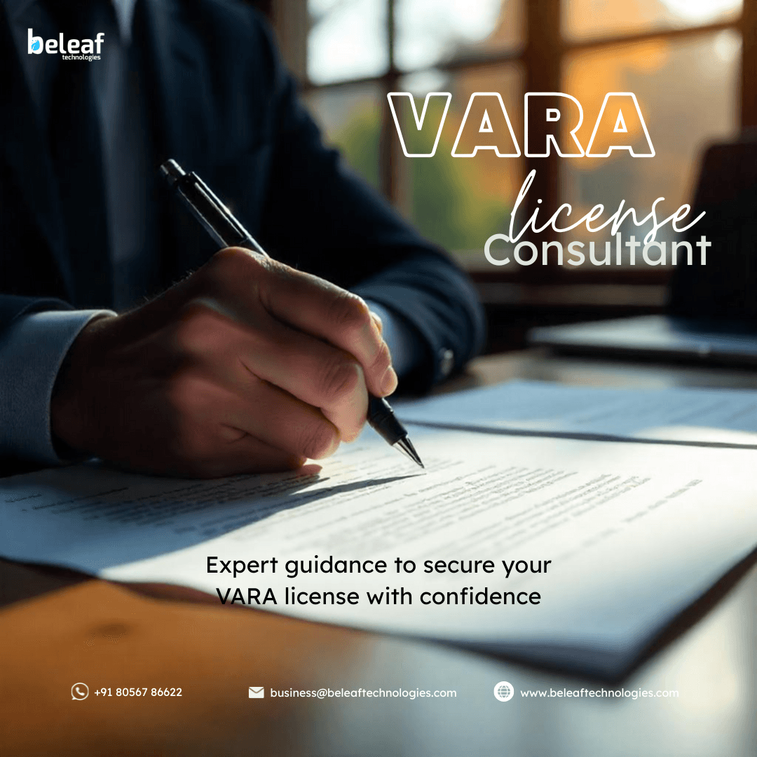 Top VARA License Consultant for Crypto Startups - Beleaf Technologies
