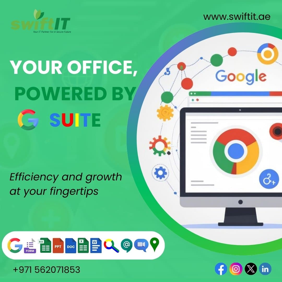 G Suite Partners in Abu Dhabi – SwiftIT.ae