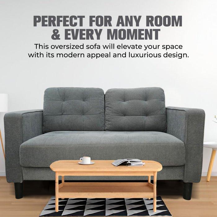 Premium two Seater Sofa by Jeometri – Style Meets Comfort!