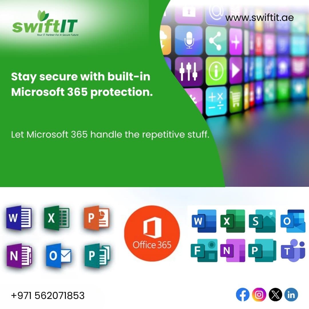 Microsoft Office 365 in Abu Dhabi – Powered by SwiftIT.ae