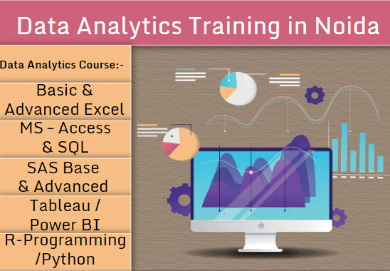 Best Data Analyst Course for career growth Noida, Excel, VBA, SQL, Power BI, and Free Data Science Certification, by "SLA Consultants Noida"