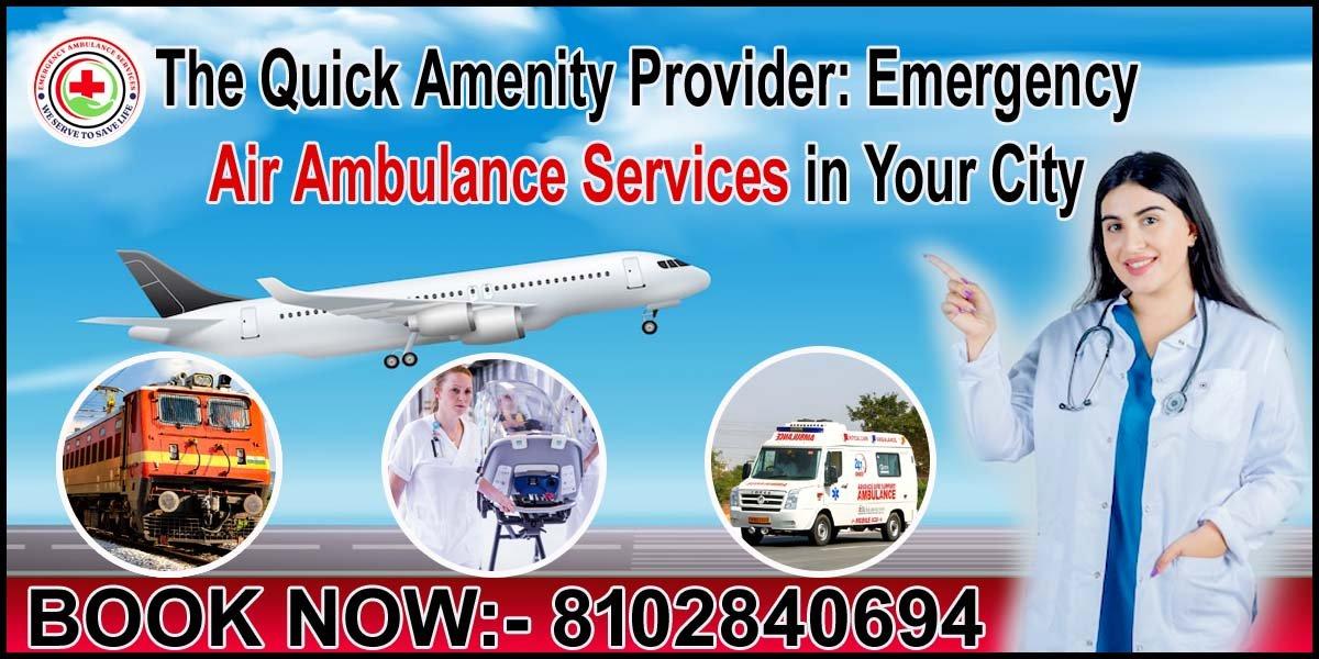 Emergency Air Ambulance Services in Kolkata: More Than Just Fast Transport – Accurate Flights with Great Diagnostic Skills