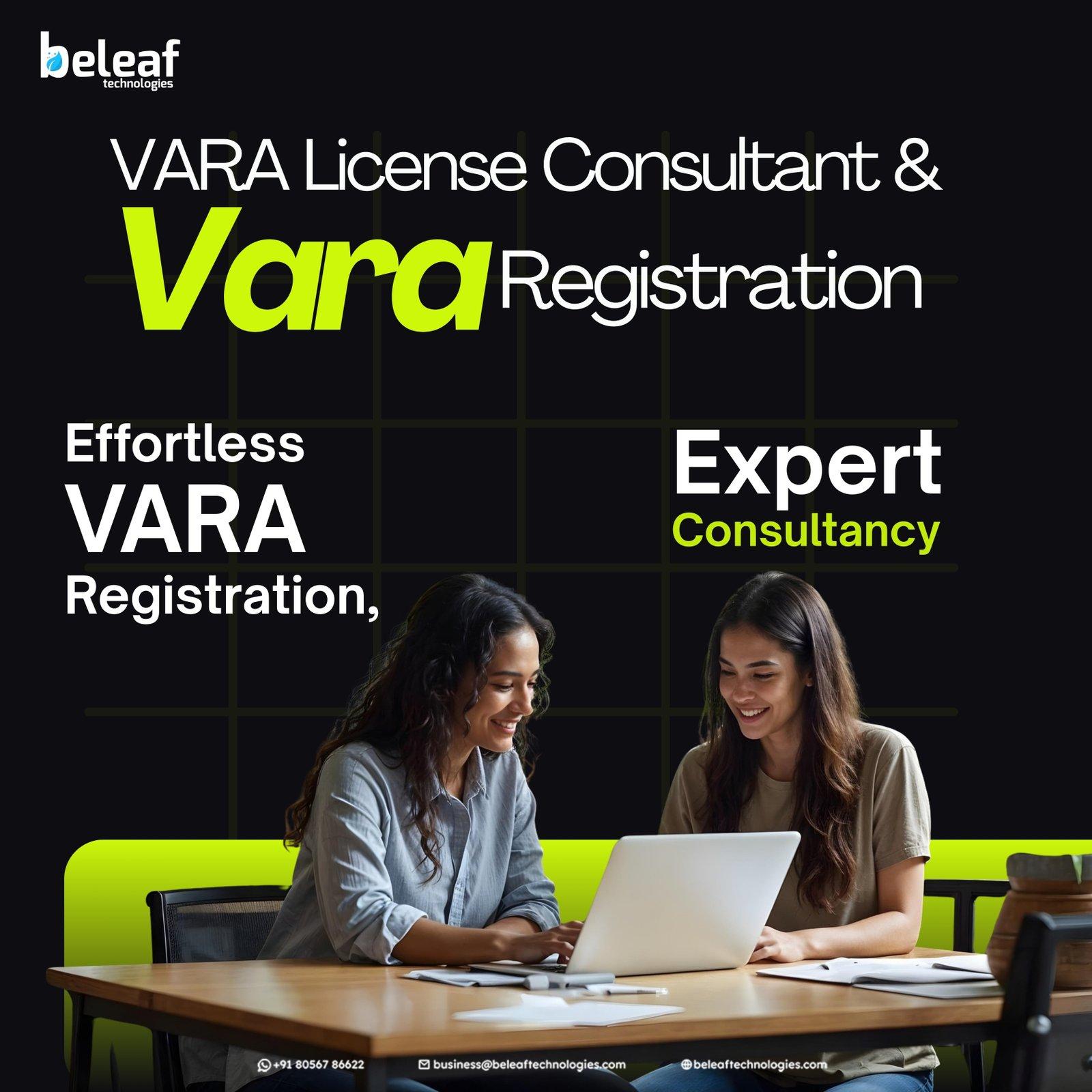Expert VARA License Consultants to Fast-Track Your Approval