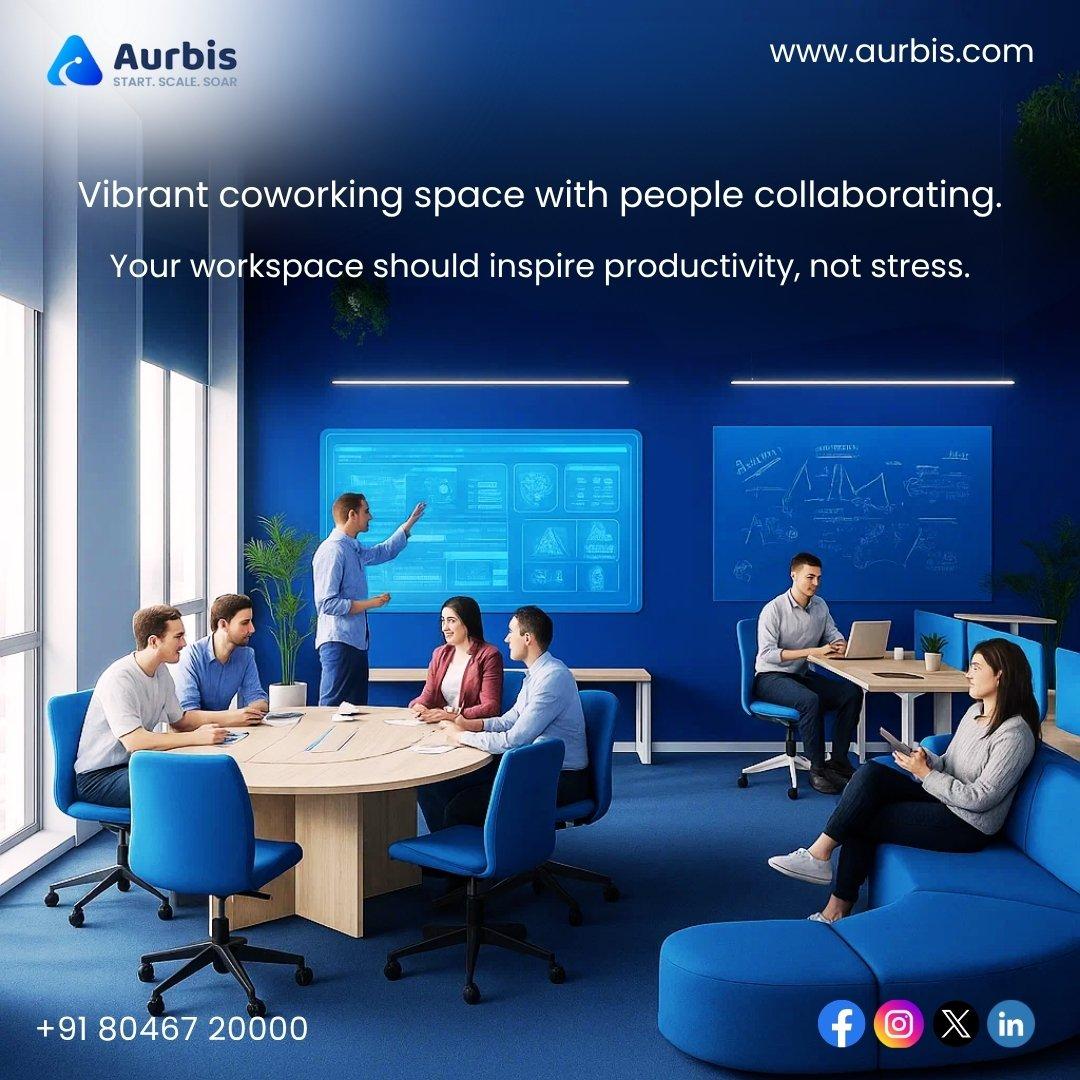 Why Aurbis Offers the Best Shared Office Space in Bangalore?