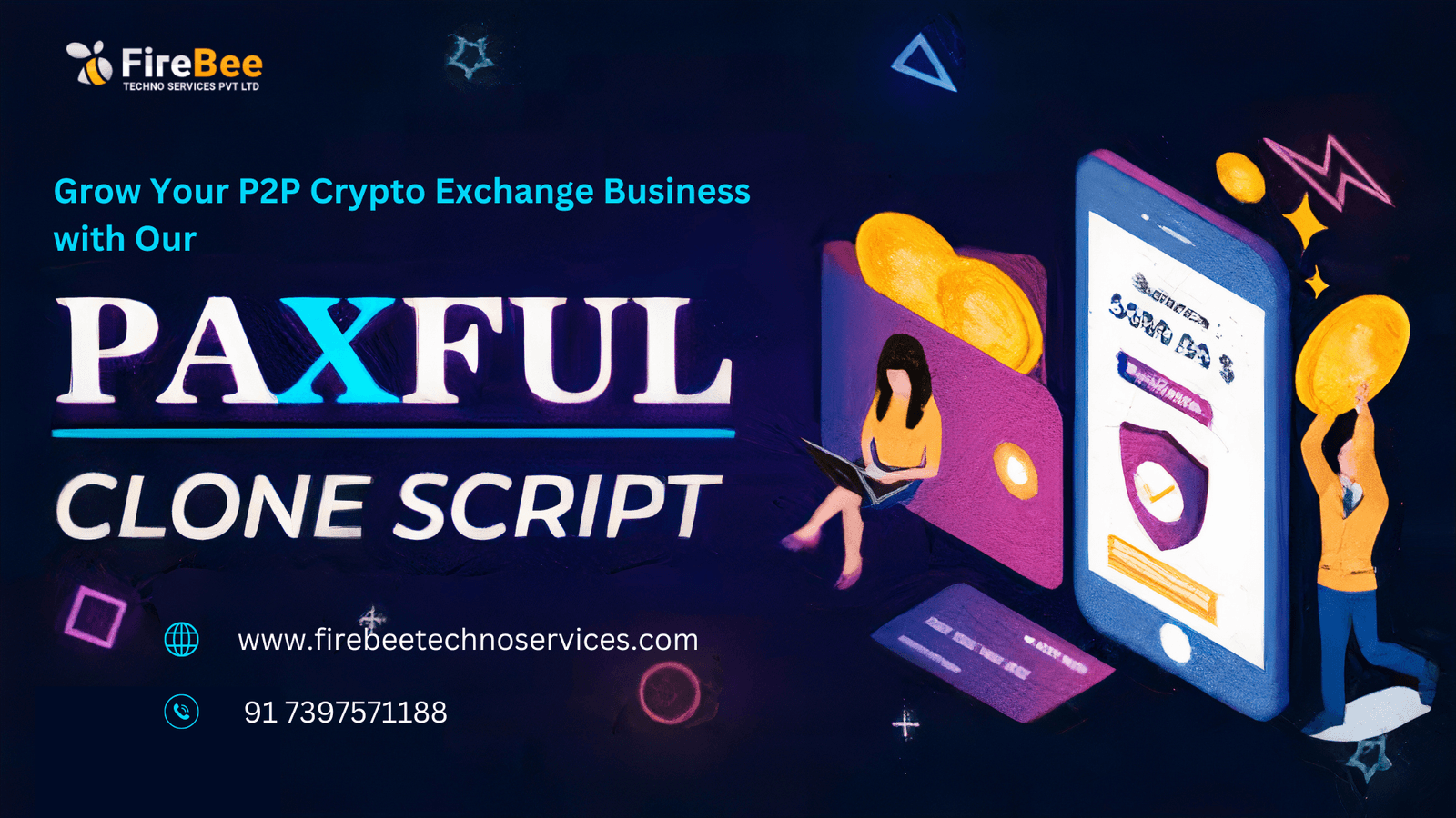 Paxful Clone Script – Launch Your Own P2P Crypto Exchange Today.