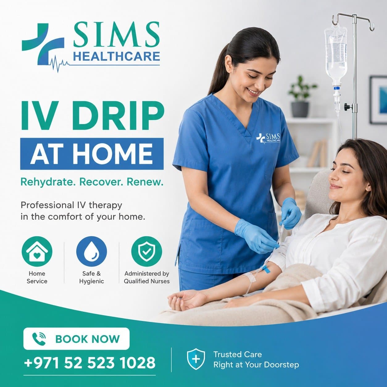 IV Drips at Home in Dubai