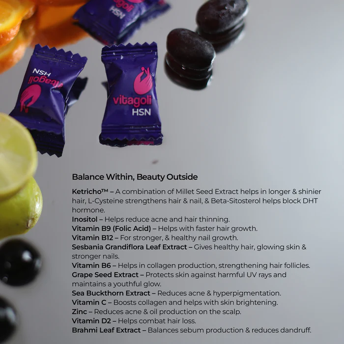 Innovative best gummies for hair growth and hair protection in women