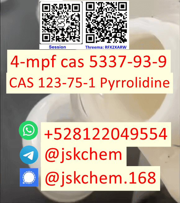 Pyrrolidine cas 123-75-1 4MPF CAS 5337-93-9 telegram@jskchem
